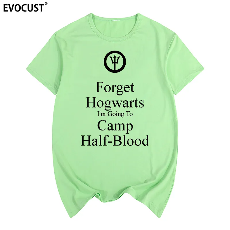 Camp half blood забудьте Хогвартс Лонг-Айленд звук Перси Джексон летняя футболка хлопок мужская футболка Новинка wo Мужская футболка модная повседневная
