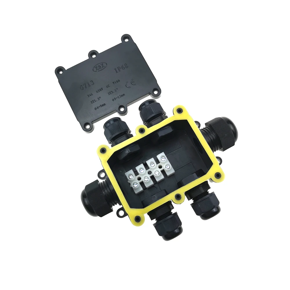 IP68 Водонепроницаемый распределительный ящик подземный открытый кабель линии