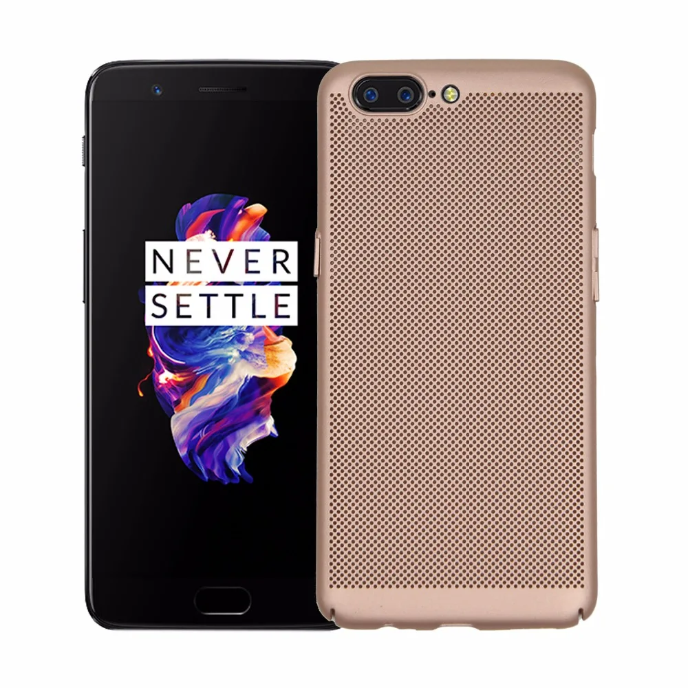 Чехол для телефона Oneplus 5 5T 1 + One plus T теплоотводящая сумка Жесткий Чехлы чехол |