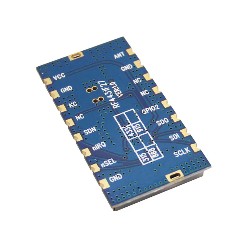 4pcs Arduino Uno RF4432F27+Straight Antenna 500mW 27dBm 2.5km 433/470/868/915mhz RF Front end Transmitter and Receiver Module |