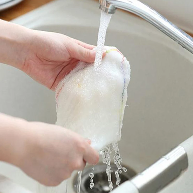 Кухня Тряпкам хлопчатобумажной пряжи блюдо Полотенца Многофункциональный