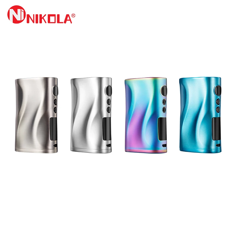 Оригинальный Nikola Medea 218 Вт коробка мод Питание от двойной батареи 18650 510 поток Vape