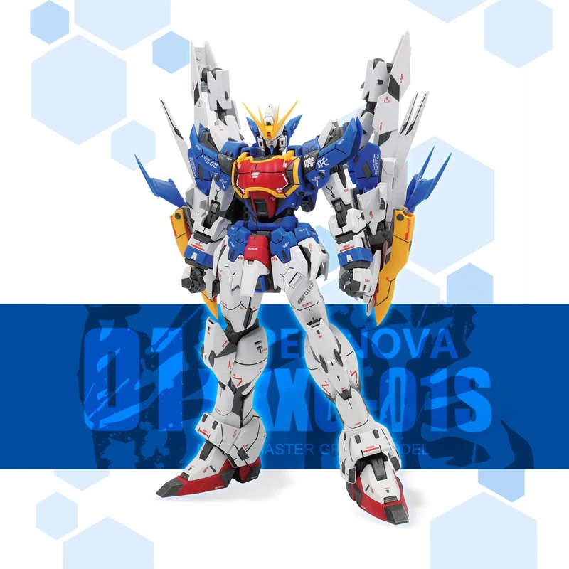 Супернова из точки печати 1/100 EW MG двойная головка Дракон синий белый дракон цвет специальное издание фигурка игрушка