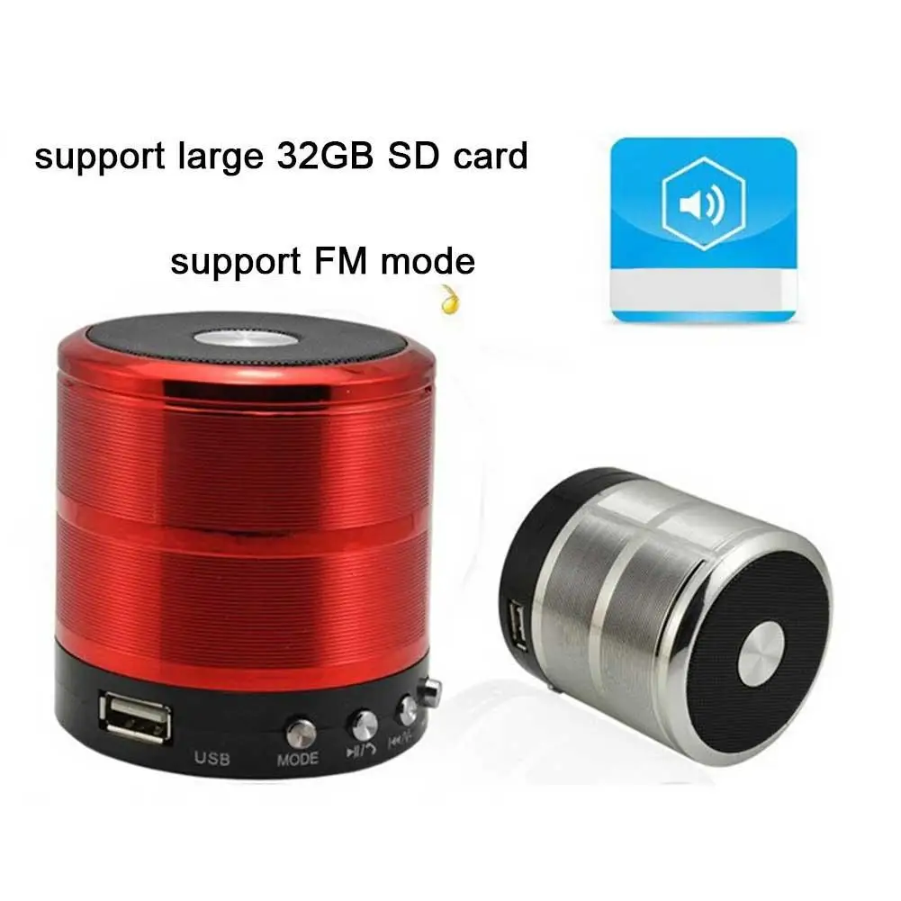 Беспроводная bluetooth-колонка вставная карта Мини Портативная колонка радио Bluetooth