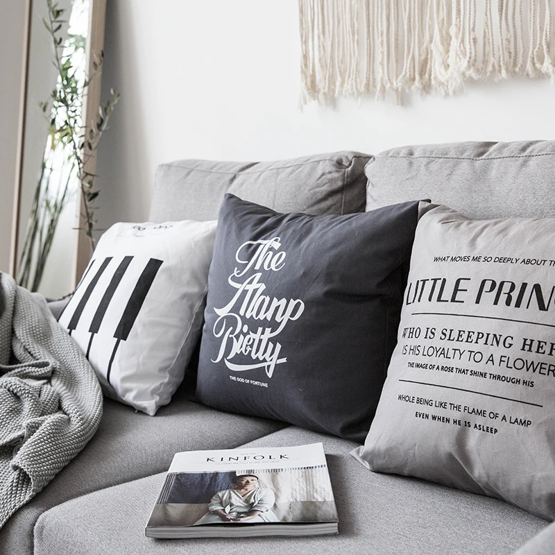 Чехол для подушки с Северными мотивами декоративные рождественские наволочки