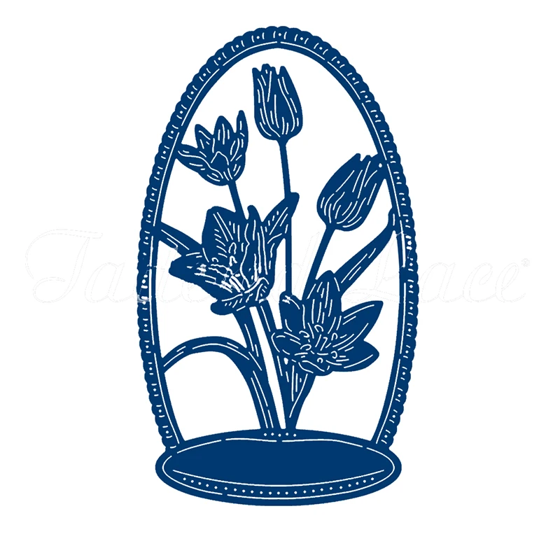 Тюльпан безделушка для резки металла DIY Скрапбукинг альбом фото бумажные карты