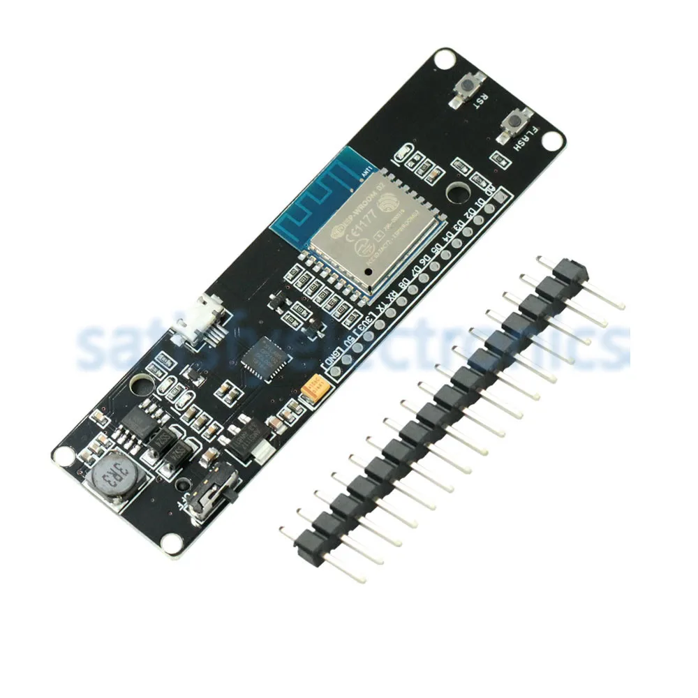 Для WeMos D1 ESP-Wroom-02 материнская плата ESP8266 Mini WiFi Nodemcu модуль 18650 зарядки аккумулятора макетная плата Nodemcu PWM IEC