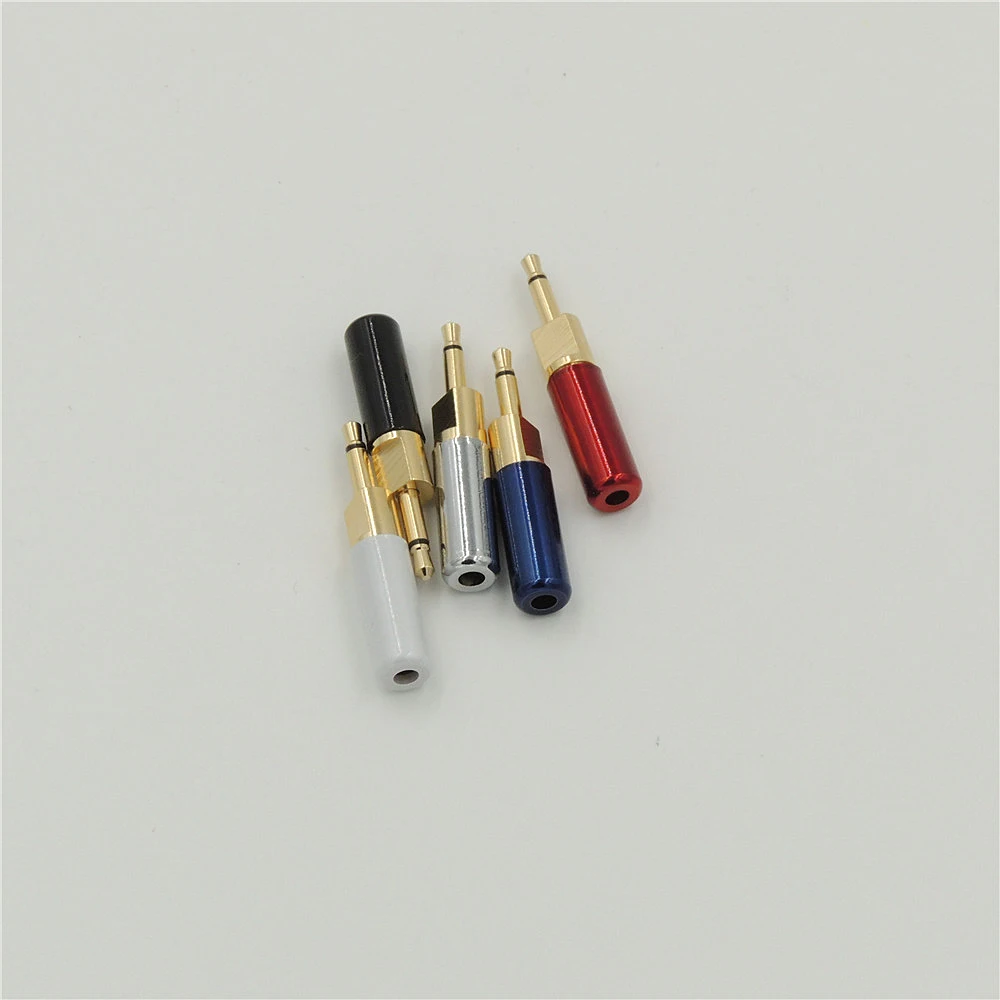 10 шт. мини 2 5 мм моно разъем папа аудио паяльный кабель адаптер Подключение DIY