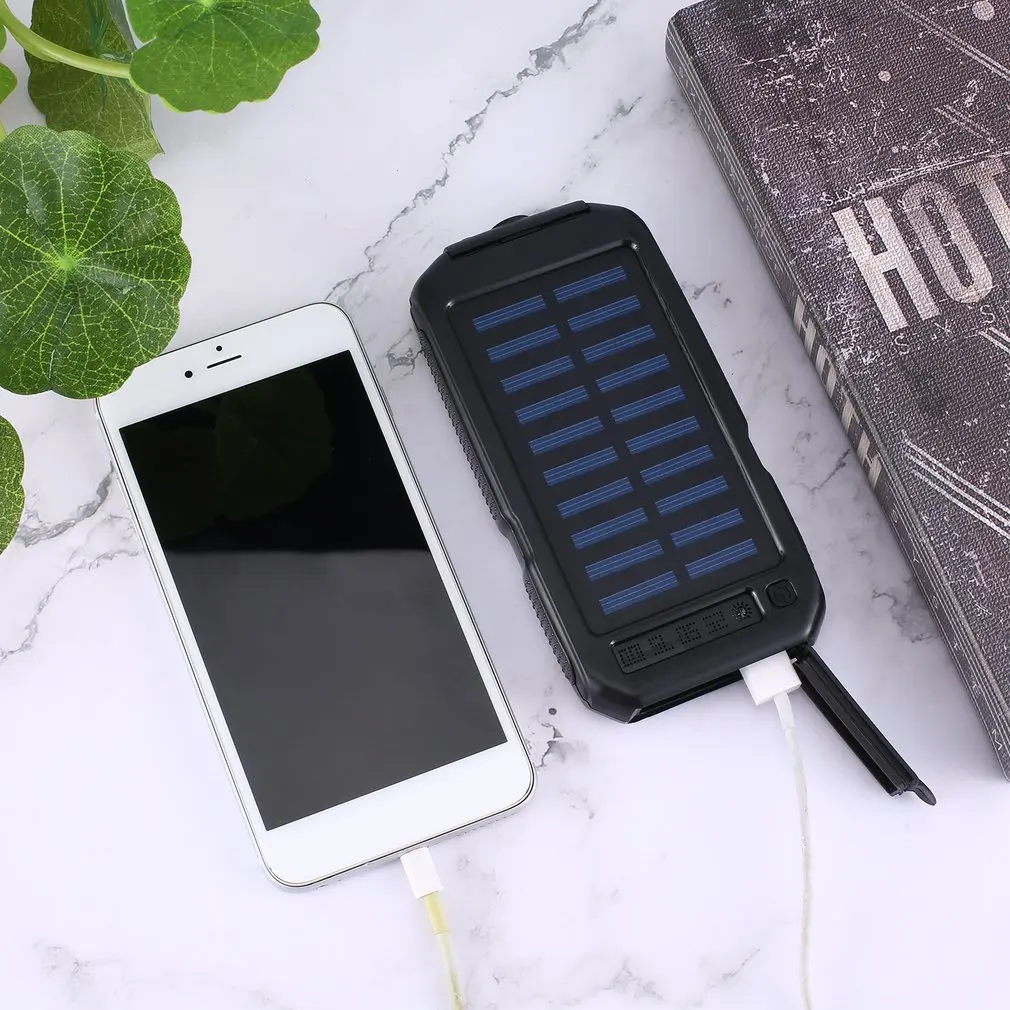Solar Panel Charger Solar Mobile Power Bank for Phone Car Laptop Battery Charger