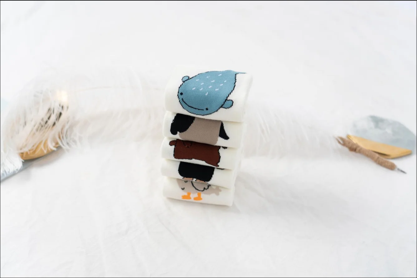 1 пара женские хлопковые носки 5 цветов|Носки| |