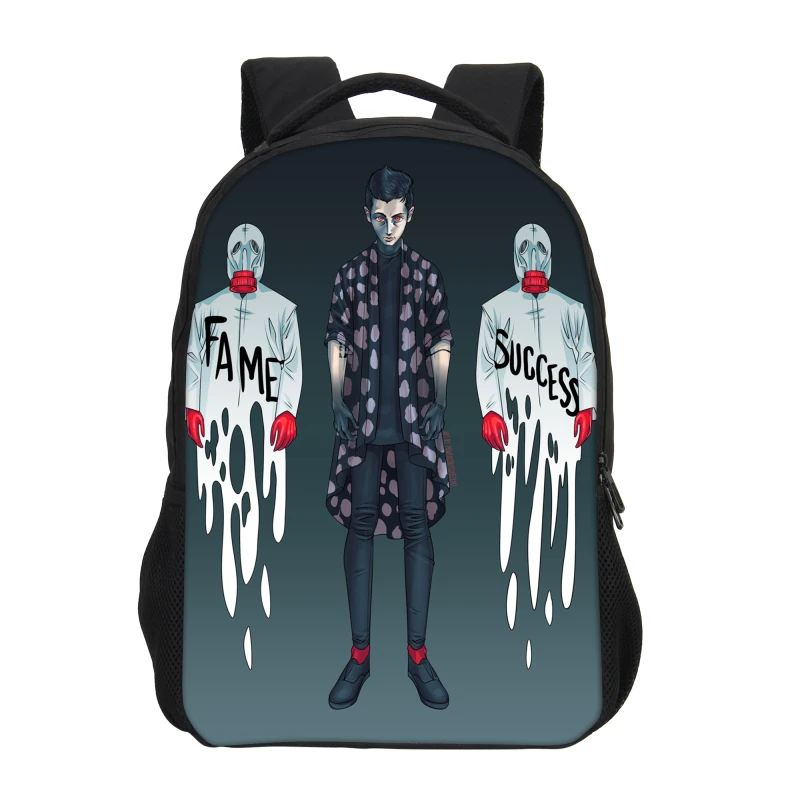 VEEVANV Детский рюкзак, школьные сумки, модные Mochila Twenty One Pilots, рюкзак с принтом для мальчиков, крутая сумка для книг, мультяшная сумка на плечо - Цвет: 5