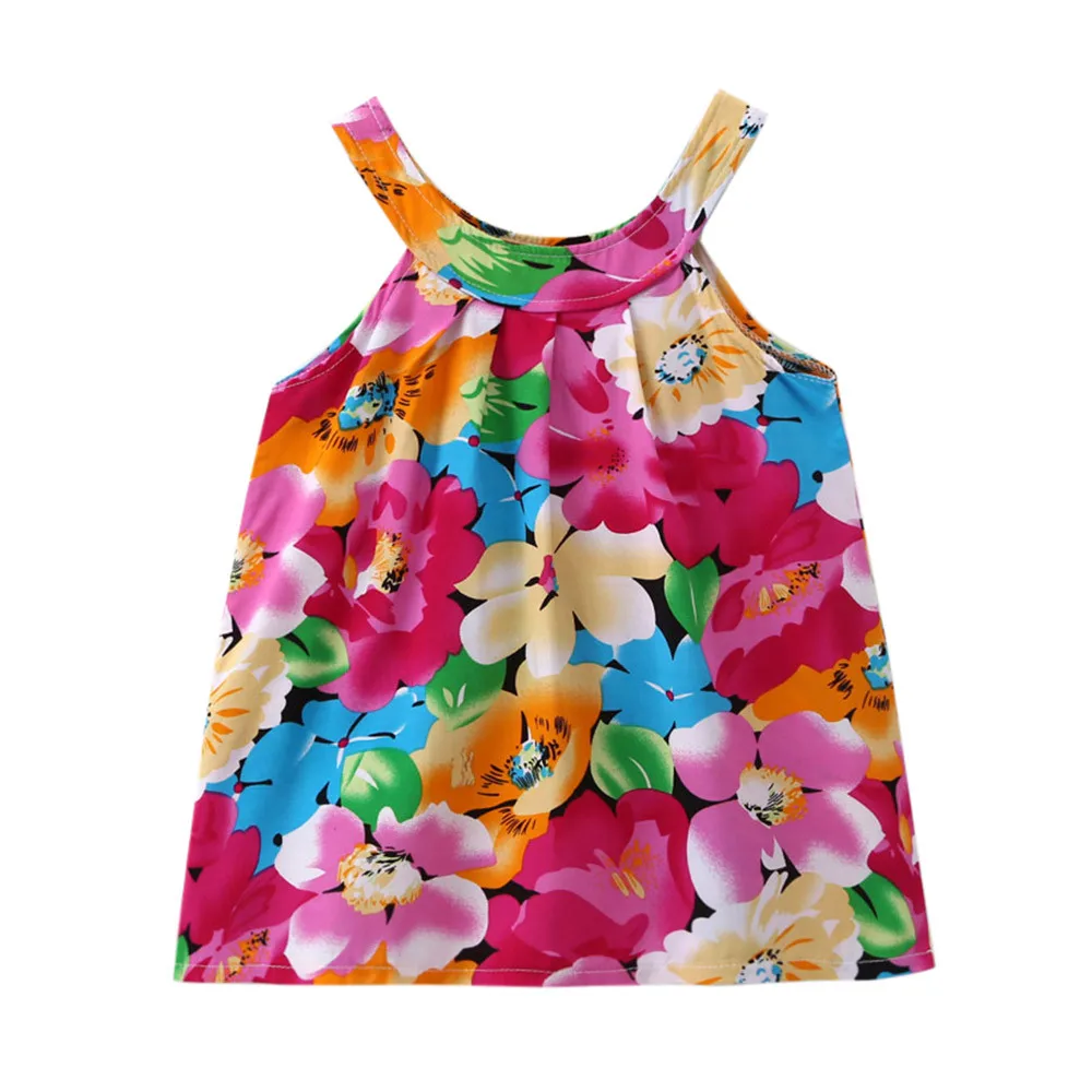 Summer Cute Baby Kids Girl Dress Toddler baby girl fashion clothes 2018 kids Princess Party Floral Print Tutu dropshipping | Детская