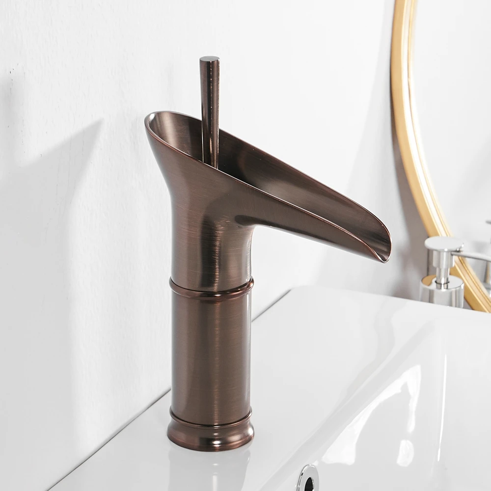 Современный хромированный смеситель для ванной комнаты латунный Смеситель