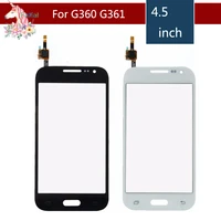 10pcslot for samsung galaxy duos core prime g360 g360h g3608 g361 g361h g361f touch screen digitizer sensor glass lens panel