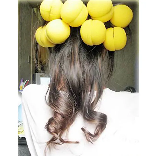 6 шт бигуди для волос Инструменты укладки ролики мусс мягкий завиток шарики