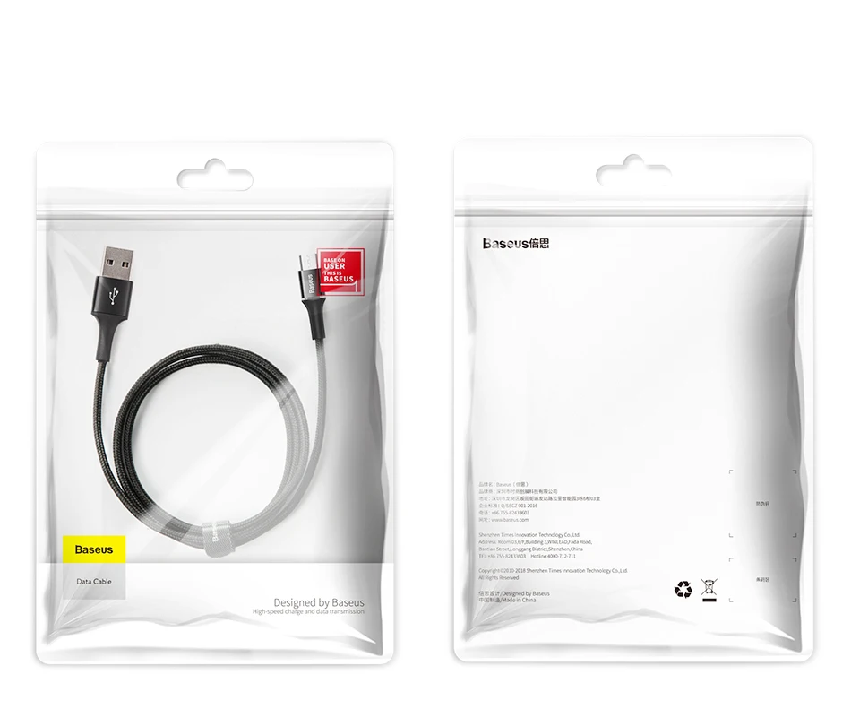 Baseus 3A Micro USB светодиодный кабель для быстрой зарядки Microusb кабель для Xiaomi Redmi 4 Note 5 Pro samsung Android кабели для мобильных телефонов 2 м