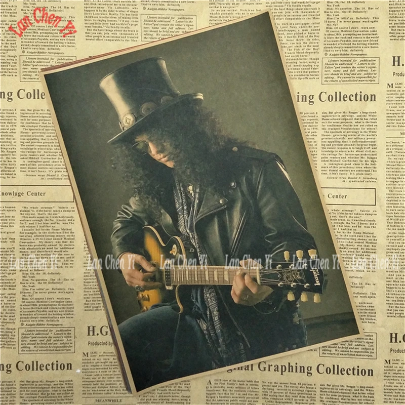 Винтажные постеры рок группы Guns n'roses для дома бара гостиной Декор