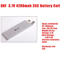 2017 dxf 3 7v 4200mah 35c max60c repacement rechargeable lipo battery helicopter airplane drone 2s 3s 4s 6s battery cell