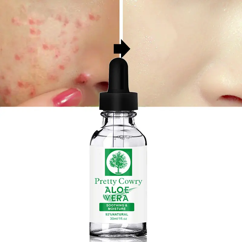 Увлажняющие средства Pure Nature успокаивающий алоэ вера Сыворотка от морщин