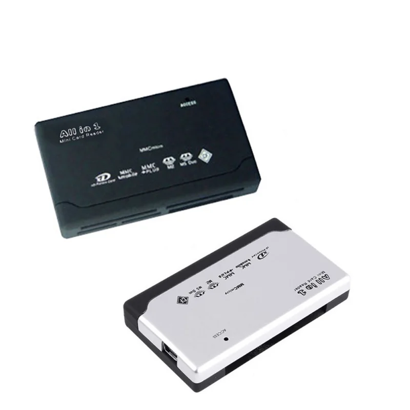 Все в 1 кардридер USB 2 0 компьютер ноутбук смартфон компоненты Micro SD XD MMC MS CF SDHC TF