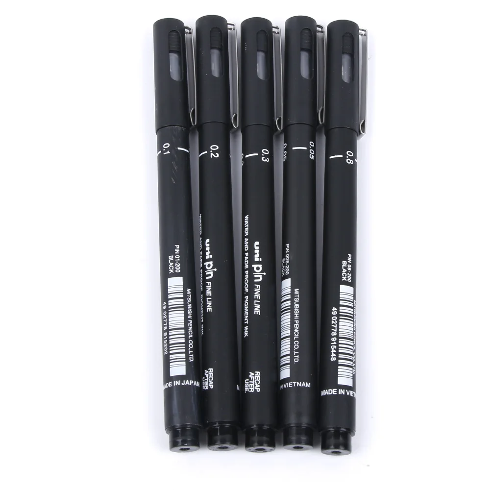 Ручка для рисования Fineliner Pigma Micron 005 01 02 03 05 08 водостойкая аниме ручка с комиксами