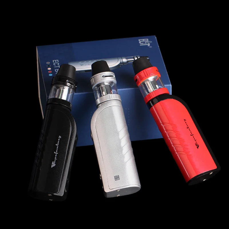 Electronic Cigarette Hookah Vaporizer Box Mod Vape 40W Tank Atomizer E Temperature Control With 2200mAh Built-in Battery | Электроника