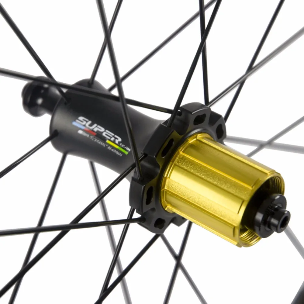 Superteam Carbon Wheelset R7 керамический дорожный клинчер 50 мм X 25 мм ширина u-образные колеса для велосипеда, шоссейные колеса для велосипеда