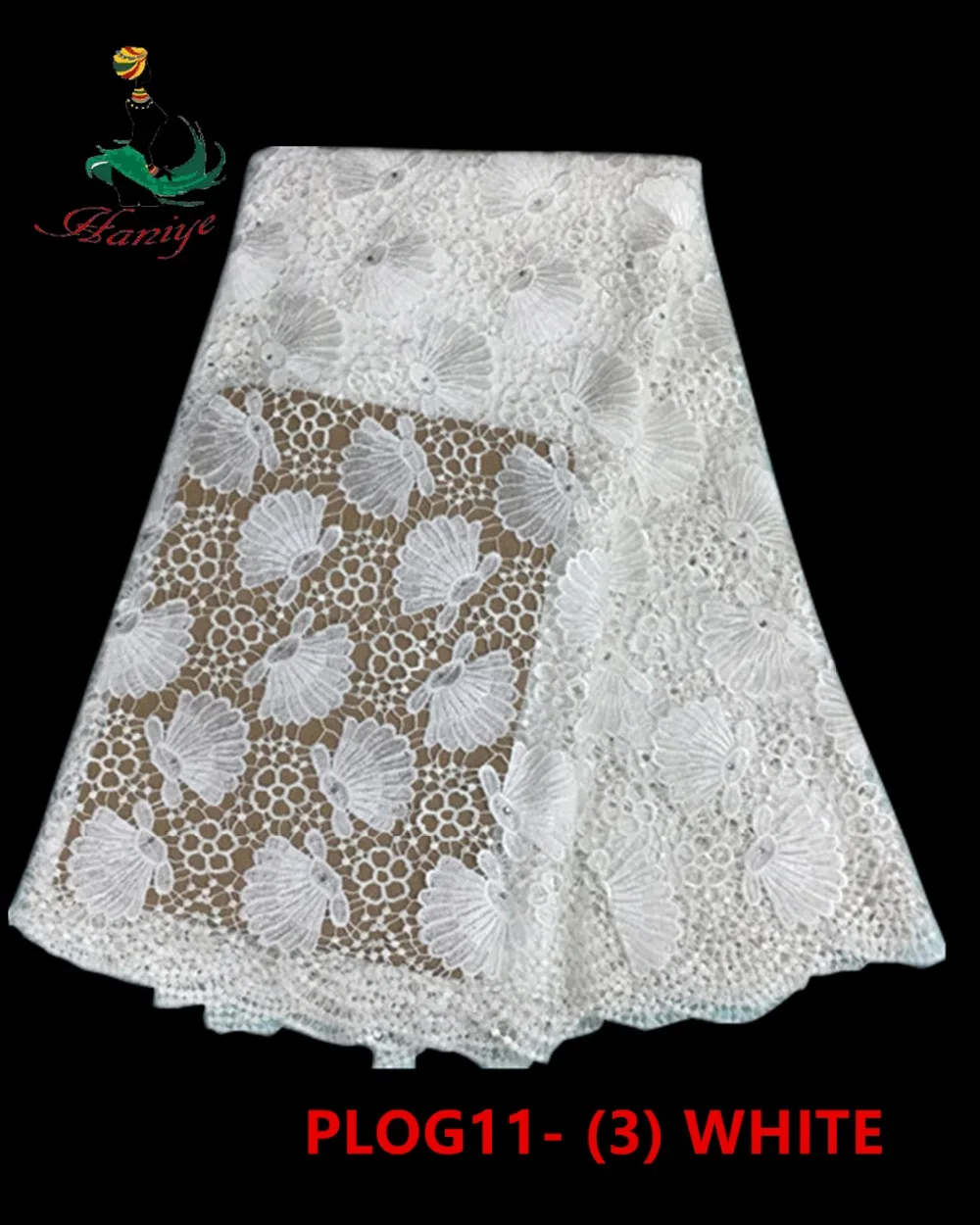 Haniye белый африканский гипюр кружева/2016 высококачественные швейцарские