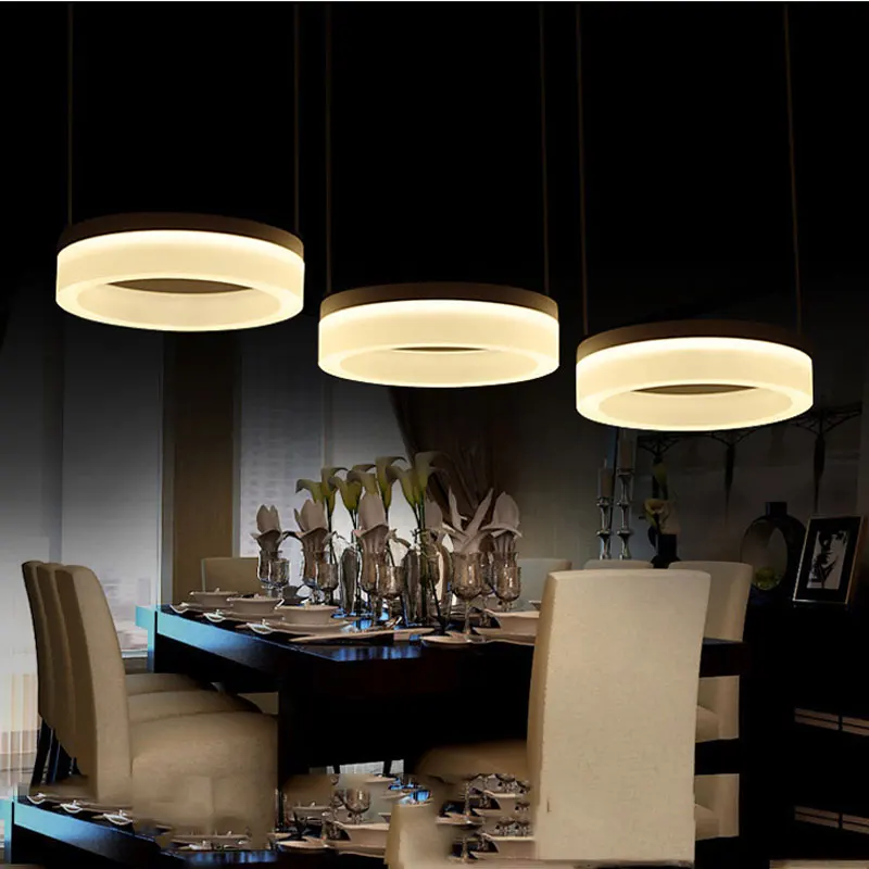 Современные подвесные светильники для столовой гостиной ресторана кухни на