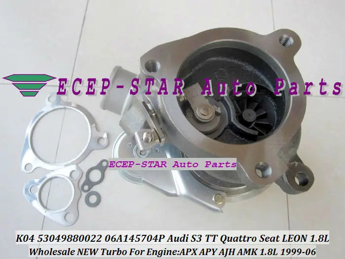 Турбокомпрессор K04 022 53049700022 53049880022 06A145704P Turbo для AUDI S3 TT Qua ttro Seat LEON 1 8 T 99 APX APY AJH AMK