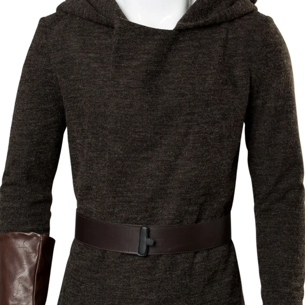 

Star Luke Wars Cosplay Costume Skywalker Luke Cosplay Black Full Set Costume Halloween Carnival Men Women