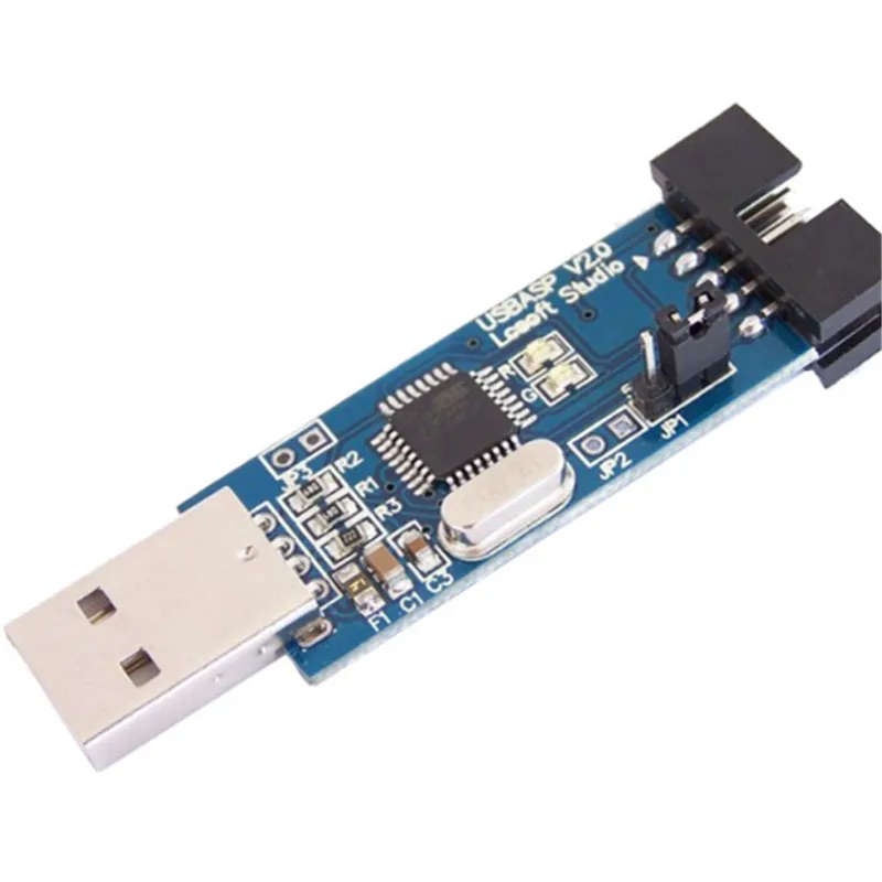 1 лот Новый USBASP USBISP AVR программатор USB ATMEGA8 ATMEGA128 Поддержка Win7 64K разъем |