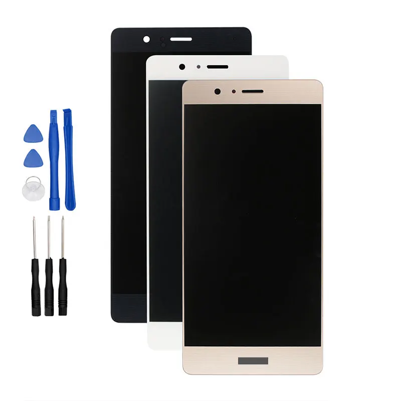 1920X1080 FHD для huawei P9 Lite ЖК-дисплей+ сенсорный экран с рамкой и передней рамкой 5,2 дюймов экран дигитайзер Запчасти в сборе
