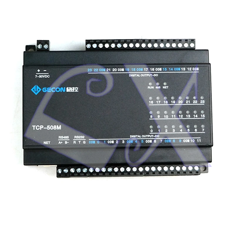 24DO нормально открытый релейный выход RJ45 Ethernet модуль Modbus TCPIP промышленный