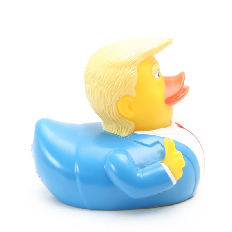 Шт. 1 шт. новейший водный душ плавающие детские игрушки для ванной Trump резиновая игрушка-утка резиновые игрушки для детей Дети