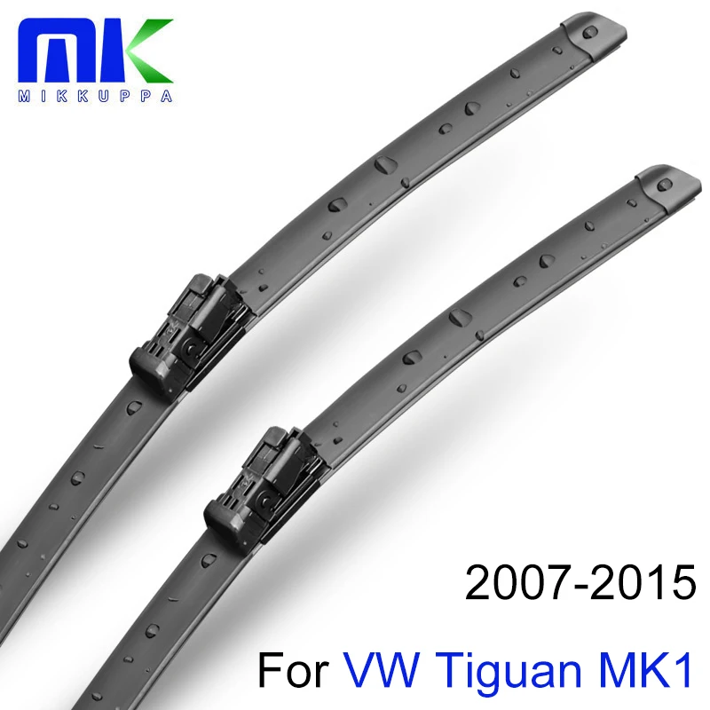 Передняя и задняя щетки стеклоочистителя Mikkuppa для VW Tiguan MK1 2007-2015 лобовое стекло из
