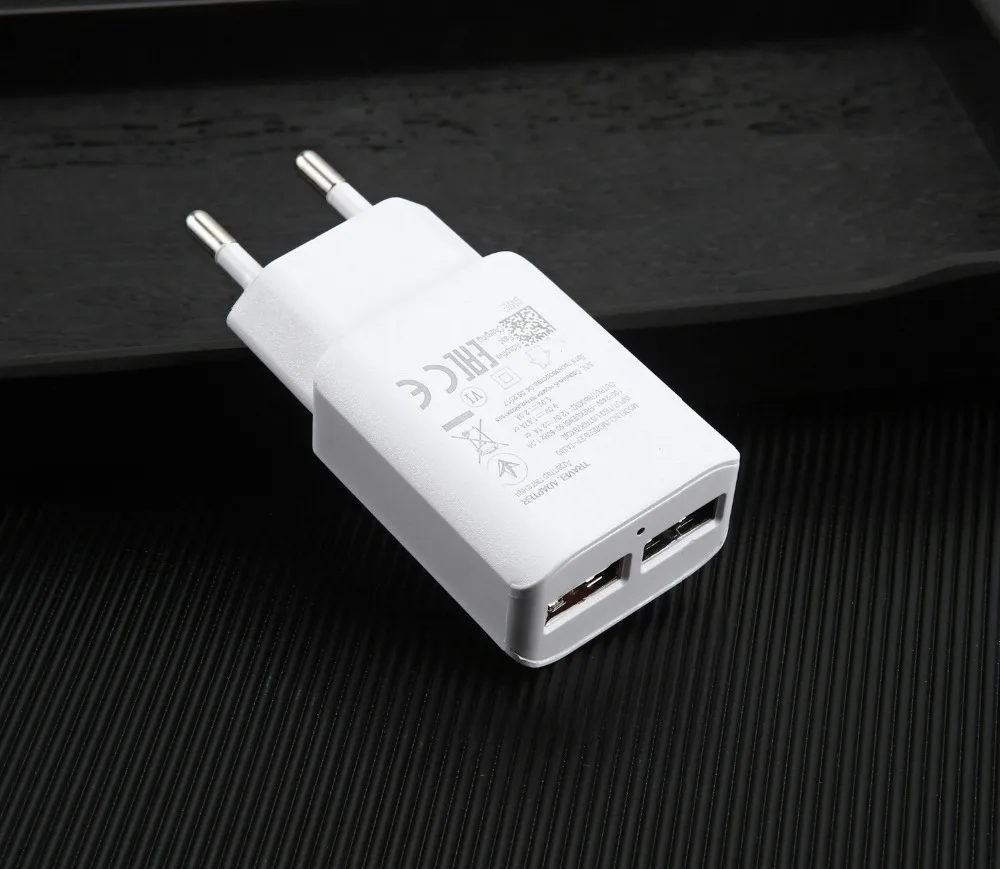 Двойное USB быстрое зарядное устройство для мобильного телефона EU/US штепсельная