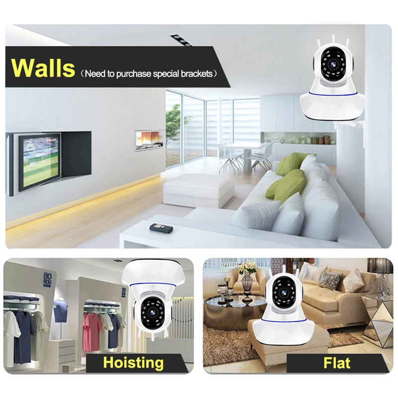 Spetu Smart IP камера 2 миллиона HD ночное видение Wi Fi удаленный разговор сети домашние