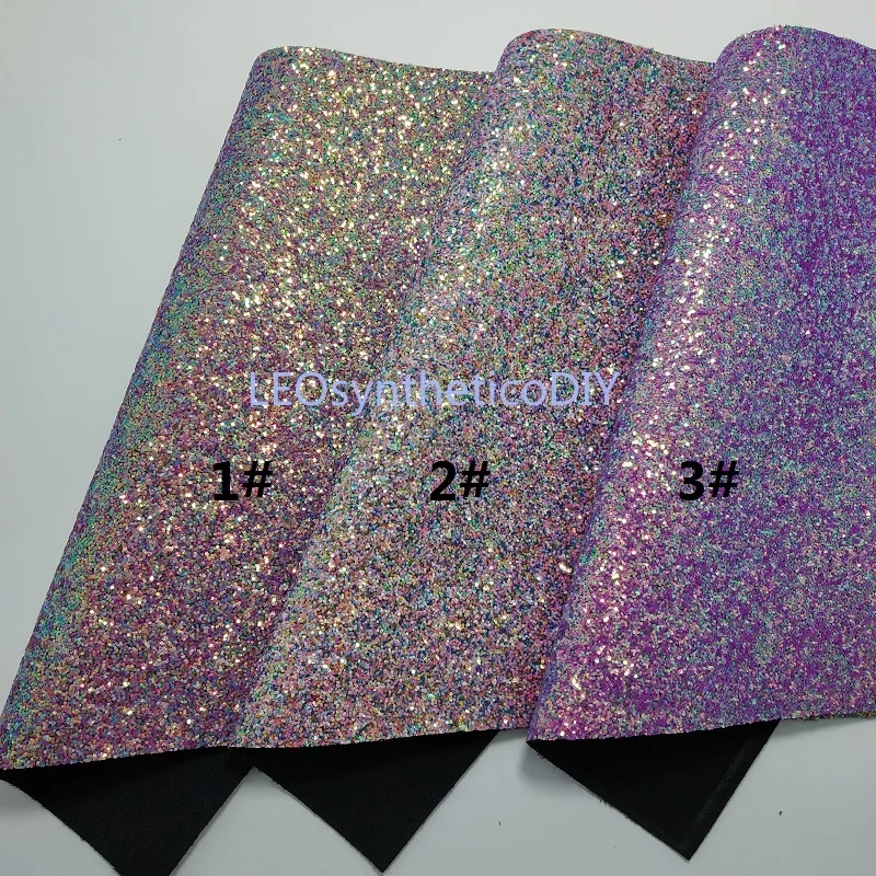 1 шт. 21X29 см синтетический Letaher Cuero Sintetico Neon массивные блестящие кожаные аксессуары