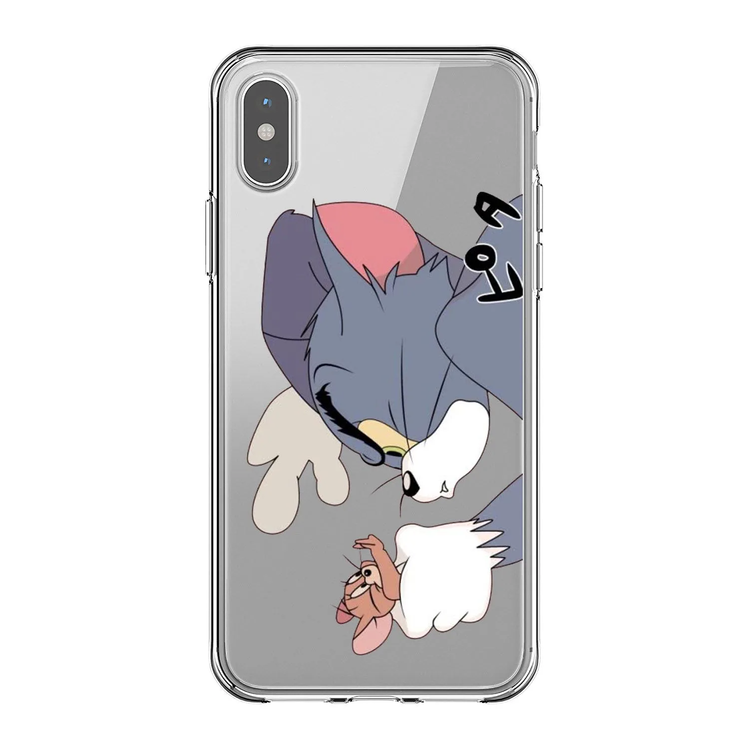 Droll Tom and jerry hug логотип модный ТПУ Мягкий силиконовый чехол для телефона для iphone 11 Pro MAX 5 5S SE 6 6S Plus 7 8 Plus X10 XR XS MAX