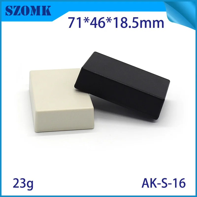 1 шт. пластиковый чехол szomk для электронного проекта 71*46*18 5 мм|box for|box for electronicboxes