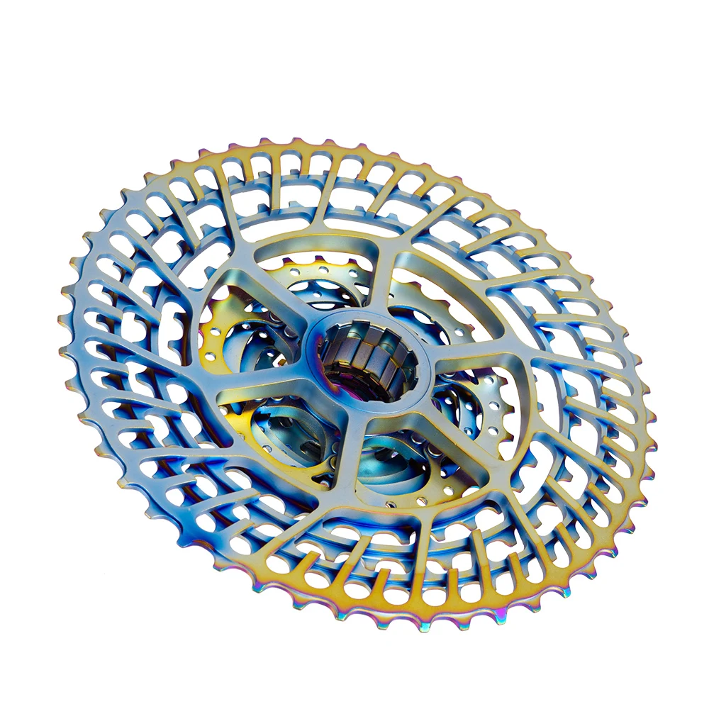 ZTTO MTB 11 S 50T SLR2 кассета Сверхлегкий цветной Freewheel 11V Speed K7 горный велосипед HG система