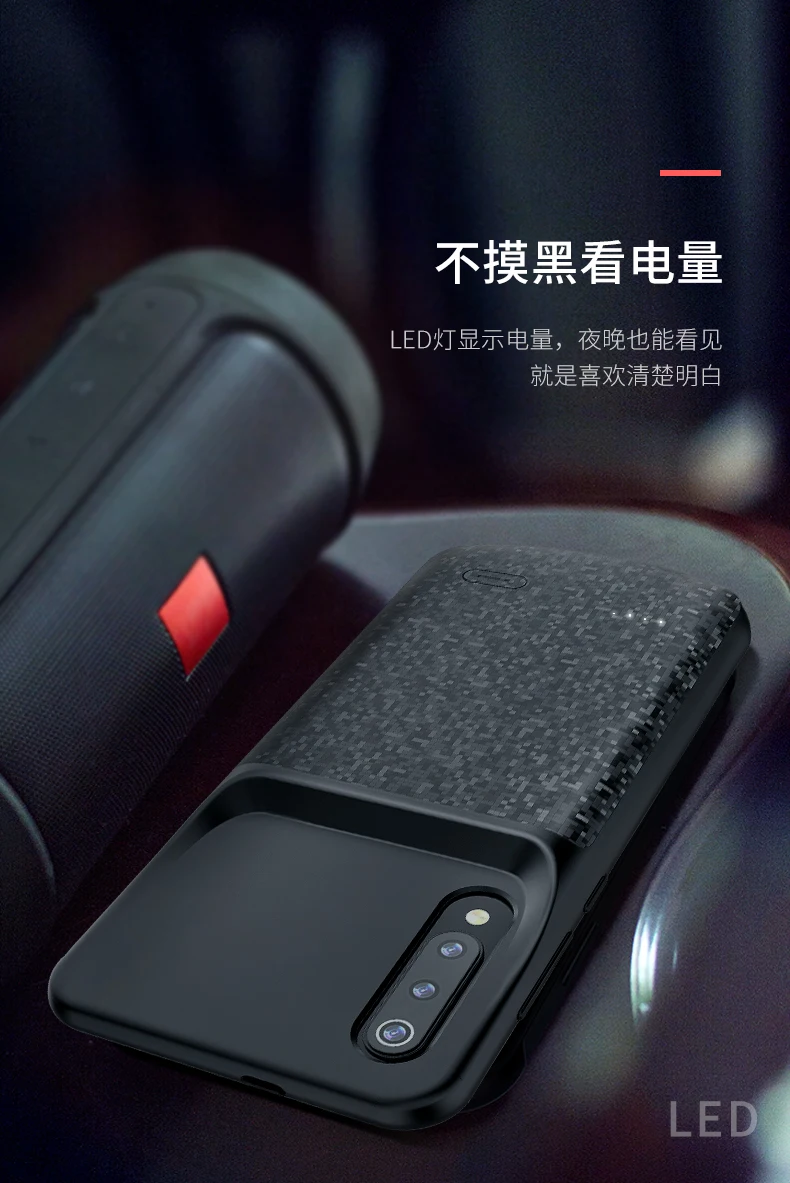 Ультратонкий внешний резервный аккумулятор для Xiaomi mi 9 mi 8 mi X 2 mi 8 SE mi 6 mi A2 6X mi X 2S mi 9 SE power Bank мягкий резиновый Чехол