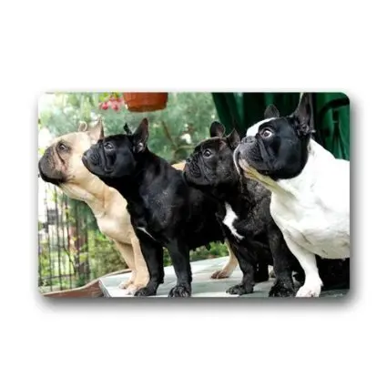 CHARMHOME горячая Распродажа модный коврик для гостиной милый Французский бульдог