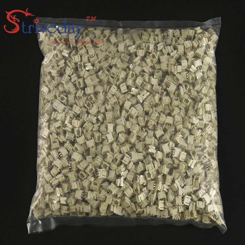 500 шт./лот светодиодная SMD Клеммная колодка 2p высокотемпературная пламя PH2.0