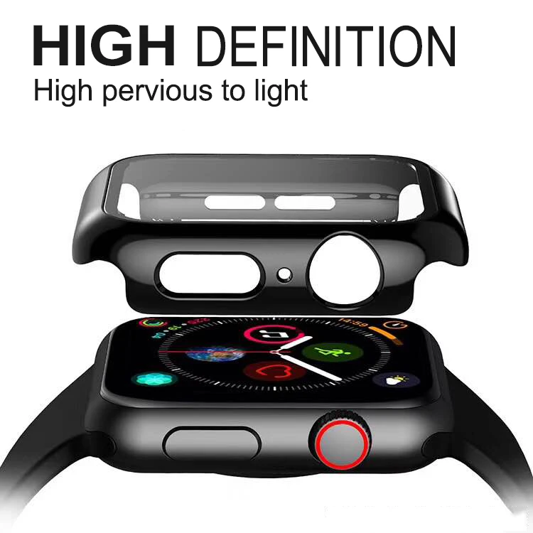 Закаленное стекло 20D для Apple Watch защитная пленка экрана 44 мм 38 42 40 серии 4 3 2 1 с