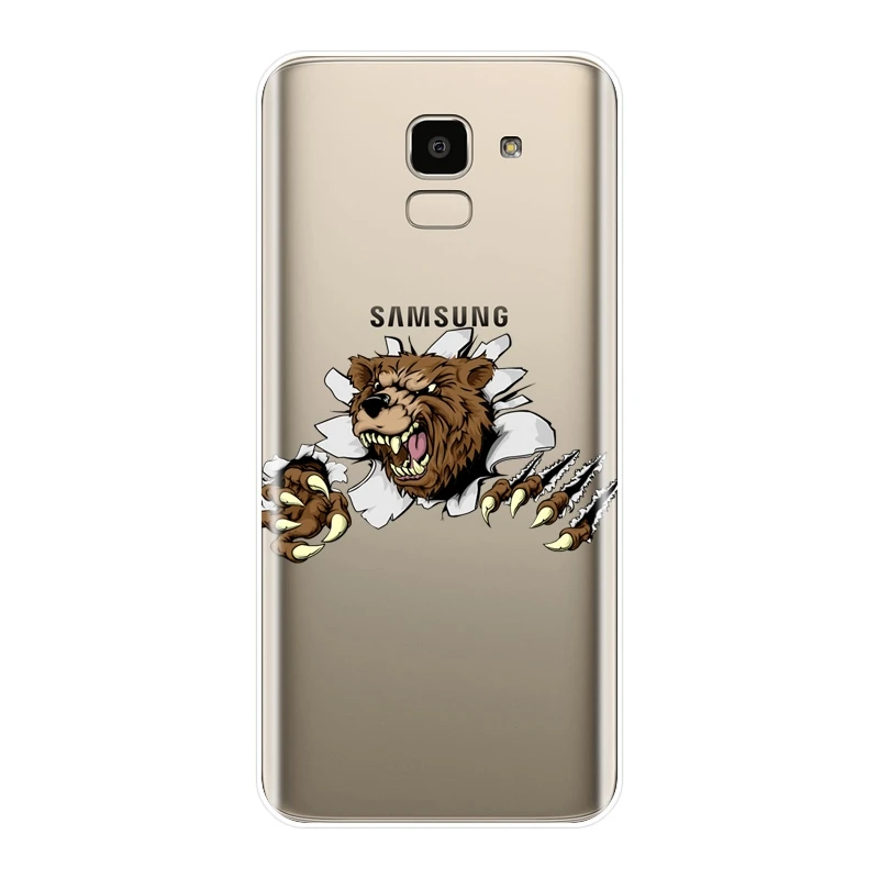 Чехол для телефона Samsung Galaxy J3 J5 J7 2015 2016 2017 J2 Prime J4 J6 J8 Plus 2018 мягкий силиконовый