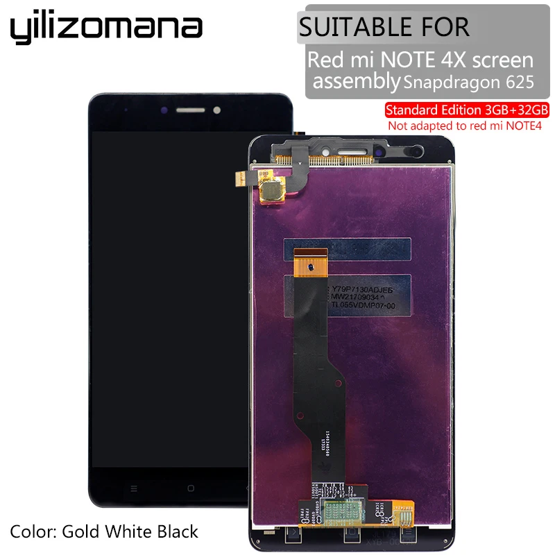 YILIZOMANA оригинальный сменный 5 ''ЖК дисплей сенсорный экран с рамкой для Xiaomi Redmi