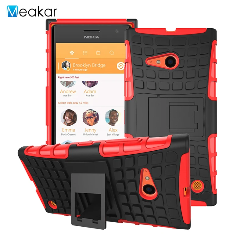Пластик Coque 4.7For Nokia Lumia 730 чехол с подставкой и отделениями для карт для Nokia Lumia 735 730 RM-1040 RM-1038 Rm 1040 1038 чехол для телефона чехол-лента на заднюю панель