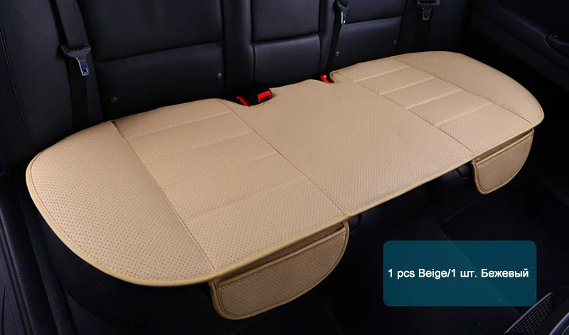 Ультра-роскошное автокресло Защитная крышка сиденья для Mercedes Benz A B180 C200 E260 CL CLA G GLK300 ML S350 - Название цвета: 1pcs back Beige